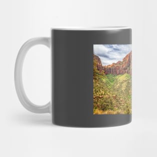 Watchman Trail View Zion National Park Mug